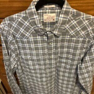Lucky Brand Snap L/S Shirt  Size M